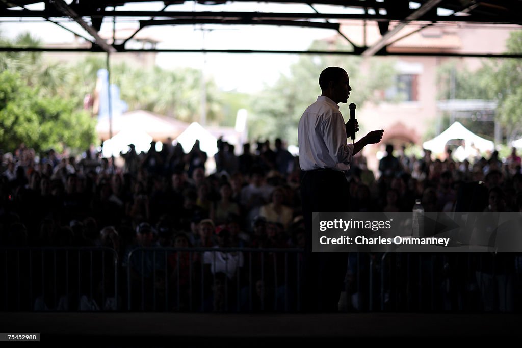 Barack Obama Campaign Stops