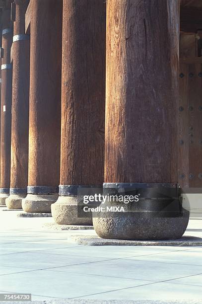 nanzenji temple, kyoto prefecture, japan - column lines stock pictures, royalty-free photos & images
