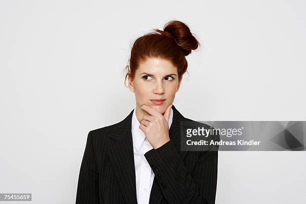 a young business woman. - sumo knot stockfoto's en -beelden
