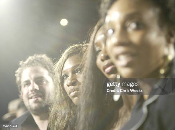 Brett Ratner, Venus Williams and Serena Williams