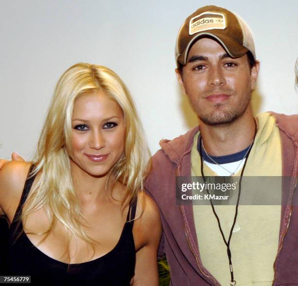 Anna Kournikova and Enrique Iglesias