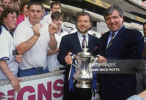 Alan Sugar and Terry Venables join forces to buy Tottenham Hotspur Football Club, 22nd June 1991.