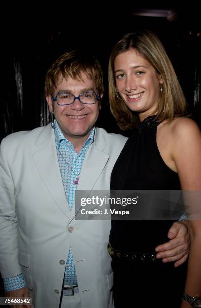 Sir Elton John & Jessica Callan