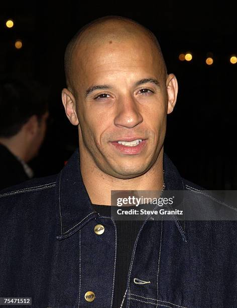 Vin Diesel at the Mann's Chinese in Hollywood, California