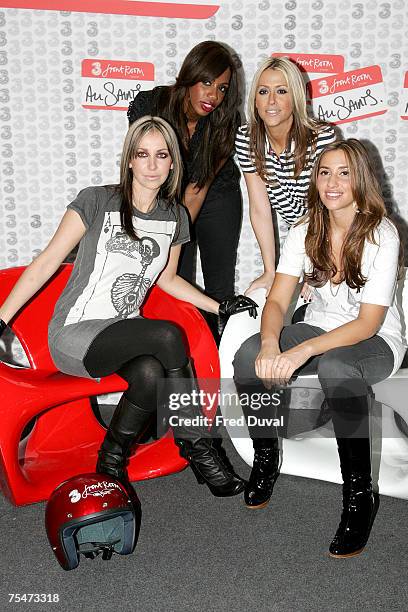 Natalie Appleton, Shaznay Lewis, Nicole Appleton and Melanie Blatt of the All Saints