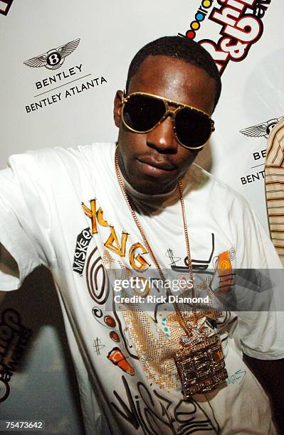 Young Dro at the Renaissance Waverly Hotel in Atlanta, Georgia