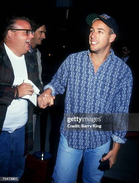 Adam Sandler & Chris Farley at the The Academy in Beverly Hills, California