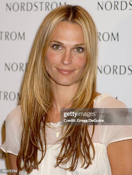 Molly Sims at the Nordstrom Topanga in Canoga Park, California