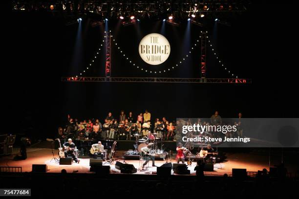 Foo Fighters during 20th Annual Bridge School Benefit Concert - Day One at the Shoreline Amphitheatre in Mt View, CA.