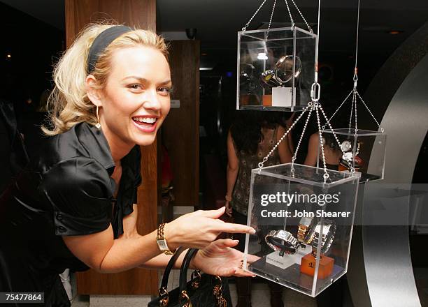 Kelly Carlson at the area in Los Angeles, California