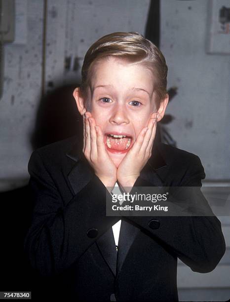 MacCaulay Culkin at the American Comedy Awards at the Shrine Auditoirum in Los Angeles, California in 1991. In Los Angeles, California