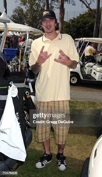 Tommy Lee at the Rancho Park in Los Angeles, California