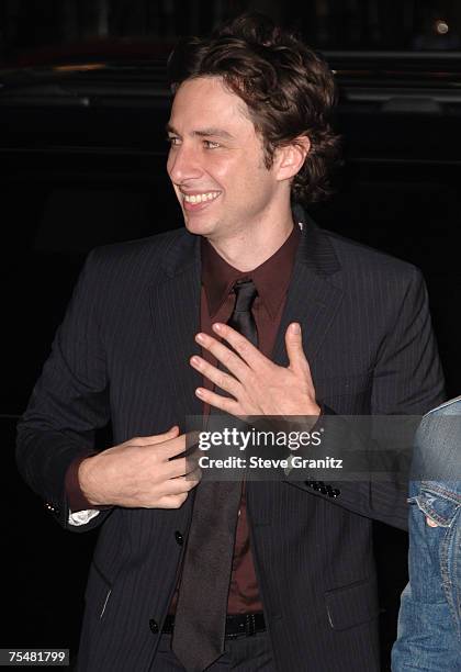 Zach Braff at the Directors Guild of America in Hollywood, California