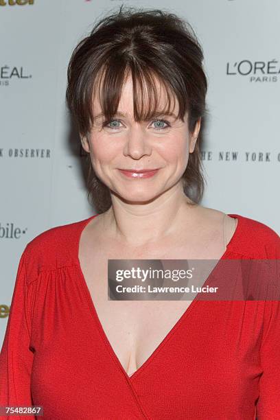 Emily Watson at the "Miss Potter" New York Premiere - Inside Arrivals at DGA Theater in New York, NY.