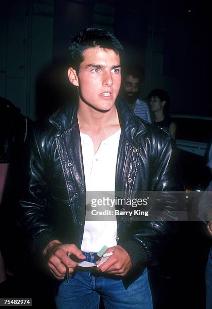 Tom Cruise at the On The Rox Club in West Hollywood, California