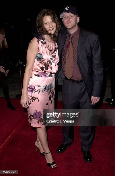 Michael Rapaport & Wife Nicole at the Paramount Pictures in Hollywood, California