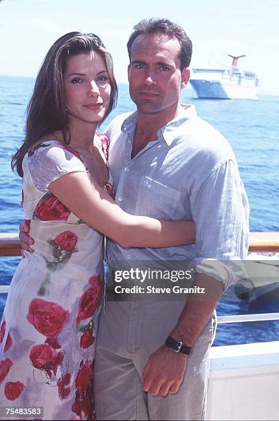 Sandra Bullock & Jason Patric at the Seabourn Legend Boat in Catalina, California