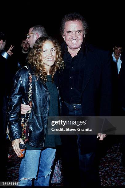 Sheryl Crow & Johnny Cash at the The Pantages Theatre in Los Angeles, California
