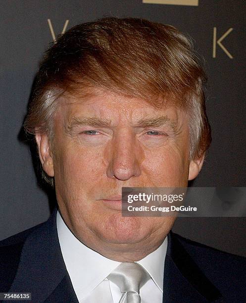Donald Trump at the Les Deux in Hollywood, California