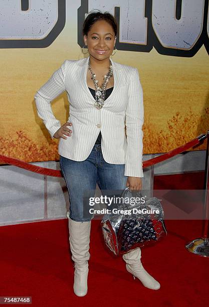 Raven Symone at the El Capitan Theater in Hollywood, California