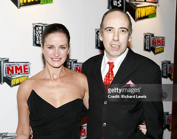 Mick Jones and Guest arrive at the Shockwaves NME Awards 2007 at the Hammersmith Palais in London, United Kingdom.