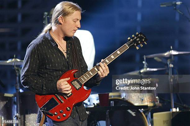 Derek Trucks at the Sydney Entertainment Centre in Sydney, Australia.