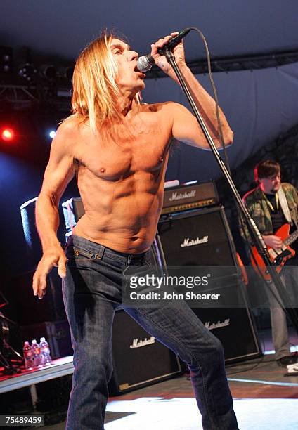 Iggy Pop and The Stooges at the Stubb's in Austin, Texas