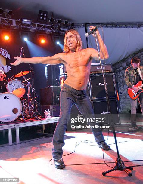 Iggy Pop and The Stooges at the Stubb's in Austin, Texas