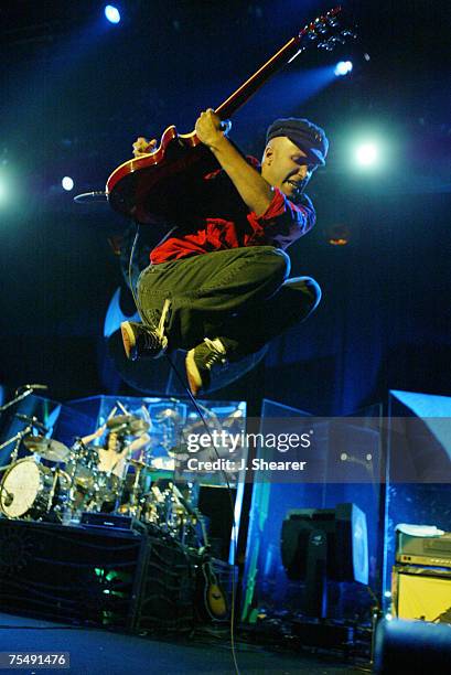 Tom Morello of Audioslave at the Verizon Wireless Music Center in Indianapolis, Indiana