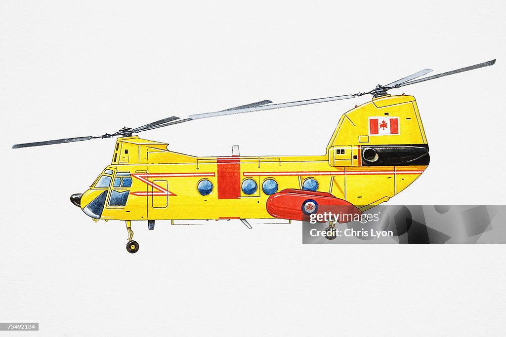 CH-149 Cormorant search and rescue helicopter