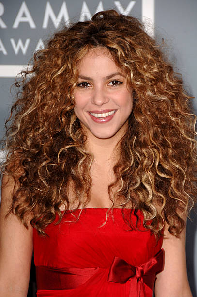 Shakira, nominee Best Pop Collaboration With Vocals for "Hips Don't Lie" at the Staples Center in Los Angeles, California