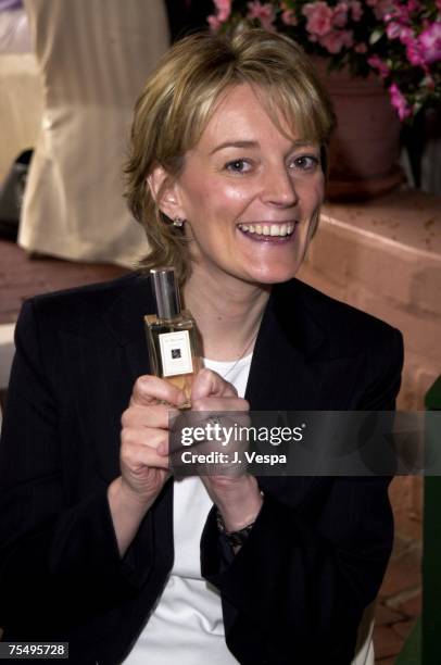 Jo Malone at the Beverly Hills Hotel in Beverly Hills, California