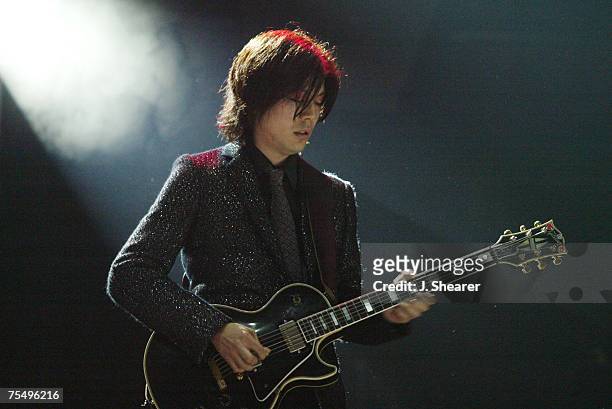 James Iha of A Perfect Circle at the City Park in New Orleans, Louisiana