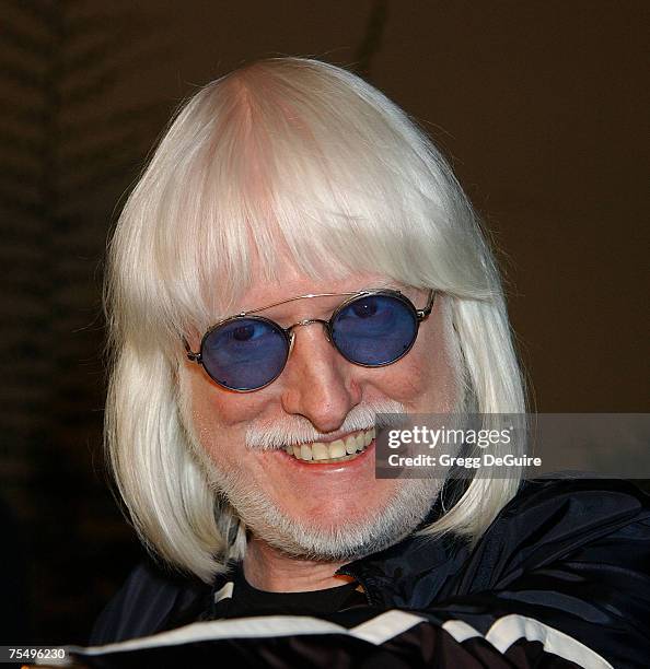 Edgar Winter at the Cinerama Dome in Hollywood, California