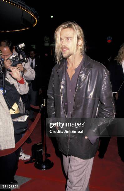 Brad Pitt at the Manns Village Theater in Westwood, California