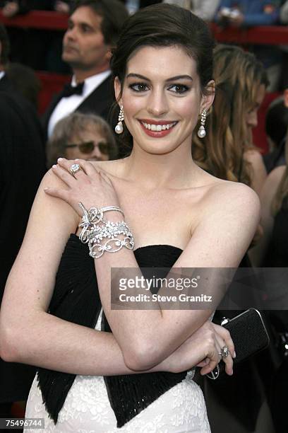 Anne Hathaway at the Kodak Theatre in Los Angeles, California