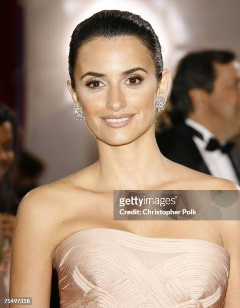 Penelope Cruz, nominee Best Actress in a Leading Role for "Volver" at the The 79th Annual Academy Awards - Red Carpet at Kodak Theatre in Hollywood,...