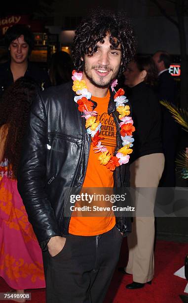 Fabrizio Moretti of "The Strokes" at the Mann Village Theatre in Hollywood, CA