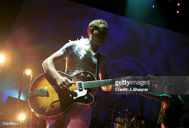 Martin Gore & David Gahan of Depeche Mode at the Shoreline Amphitheatre in Mountain View, California