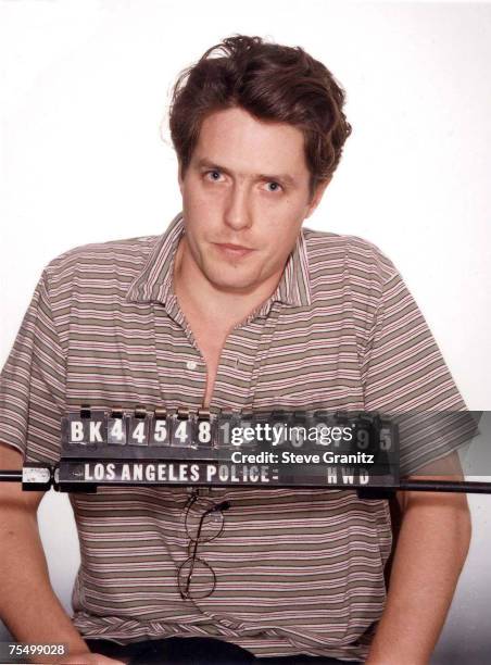 Hugh Grant in Los Angeles, California