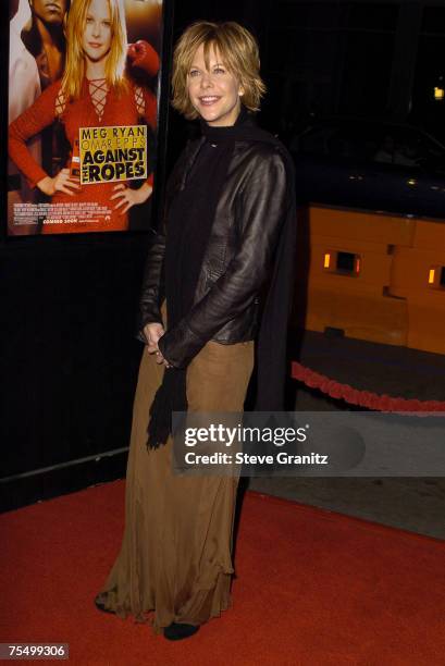 Meg Ryan at the Graumann's Chinese Theatre in Los Angeles, CA