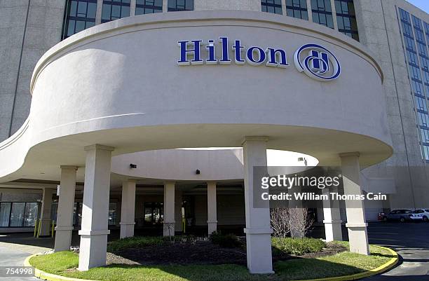 The Hilton Cherry Hill stands February 11 in Cherry Hill, NJ. A woman who was staying at the hotel, Joanne Hemstreet of Kingston, MA, died February...