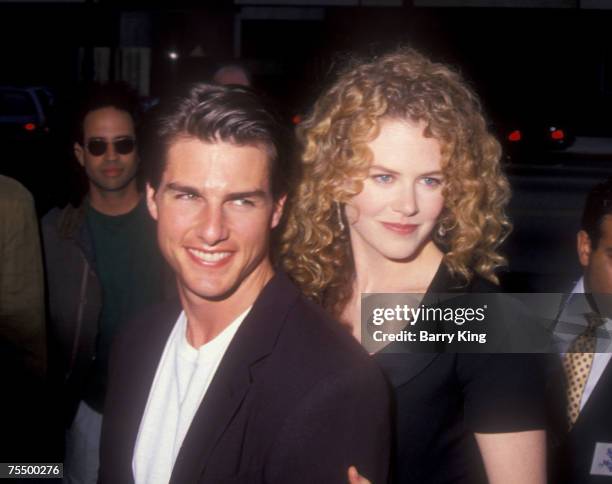 Tom Cruise and Nicole Kidman at the The Academy in Beverly Hills, California