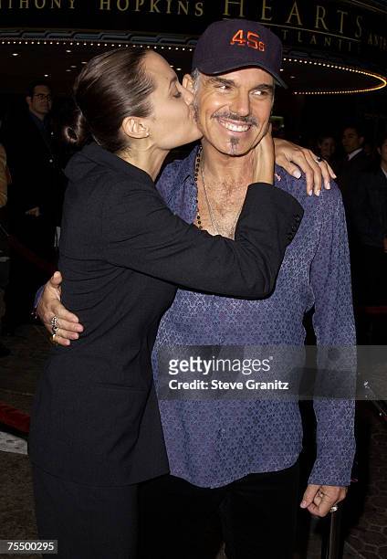 Angelina Jolie and Billy Bob Thornton at the Mann Village Theatre in Westwood, California