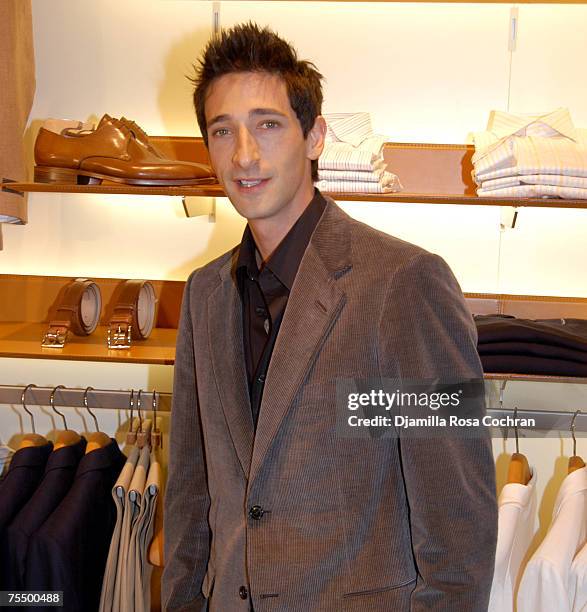 Adrien Brody at the 663 5th Avenue in New York City, New York