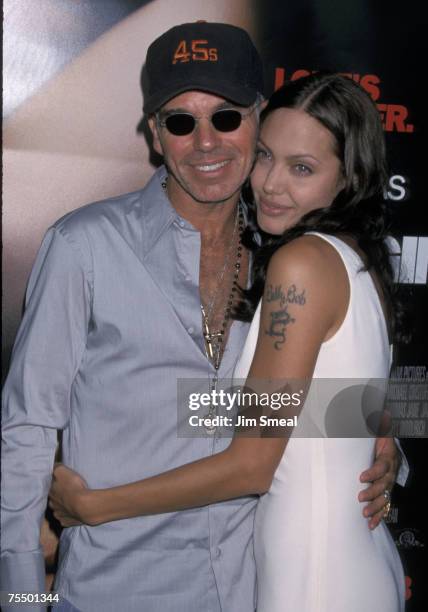 Billy Bob Thornton and Angelina Jolie at the DGA Theater in Los Angeles, California