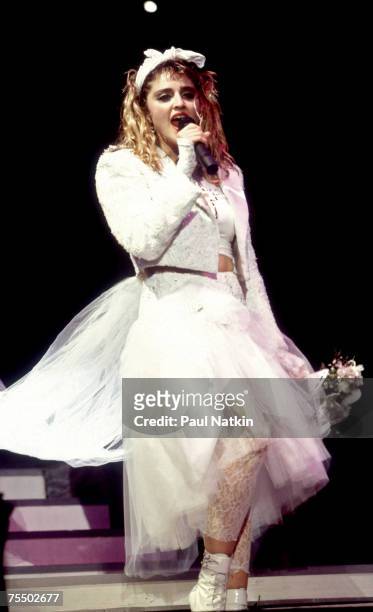 Madonna on 5/18/85 in Chicago, Il. In Various Locations,