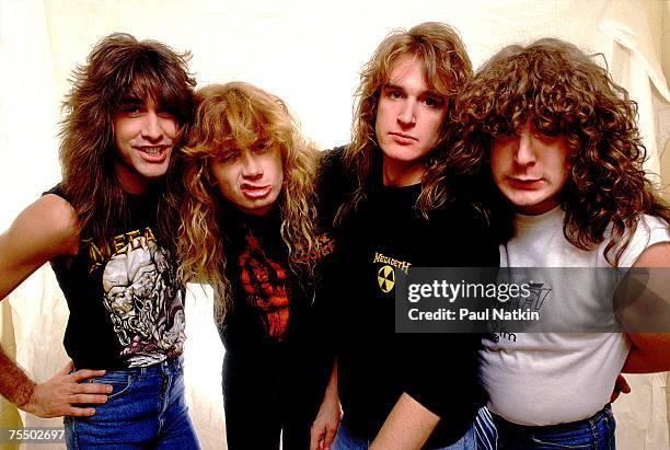 Megadeth on 2/25/88 in Chicago, Il. In Various Locations,