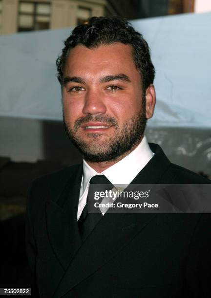 Edmundo Castillo at the 2004 CFDA Fashion Awards - Inside Arrivals at New York Public Library in New York City, New York.