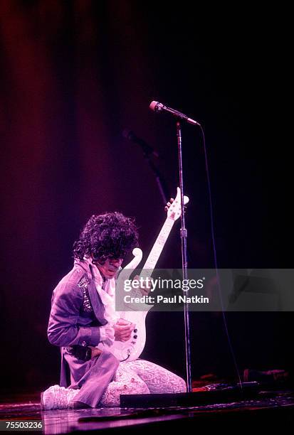 Prince on 11/4/84 in Detroit, Mi. In Various Locations,